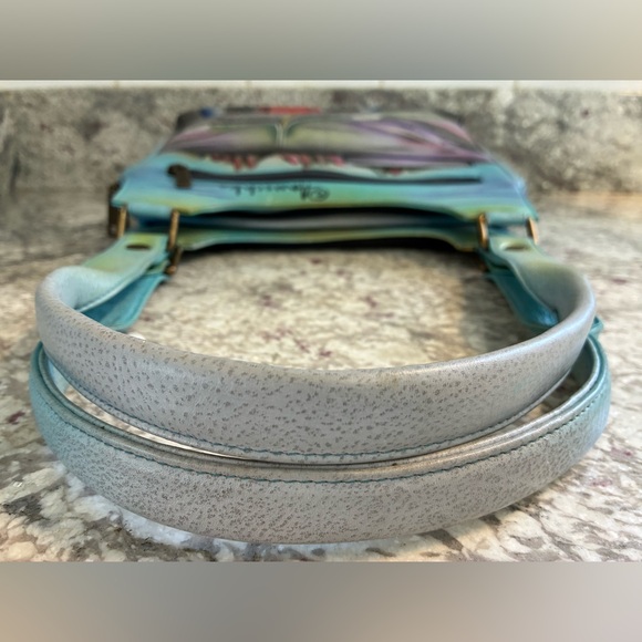 Anuschka Artistic Historic Route 66 Shoulder Bag - Picture 16 of 16